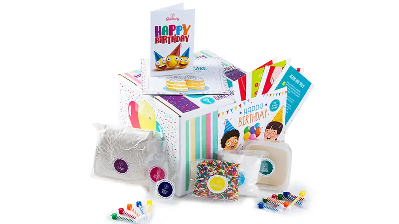 Baketivity birthday cake baking DIY kit