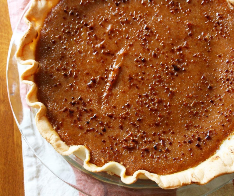 Créme Brulée Pumpkin Pie