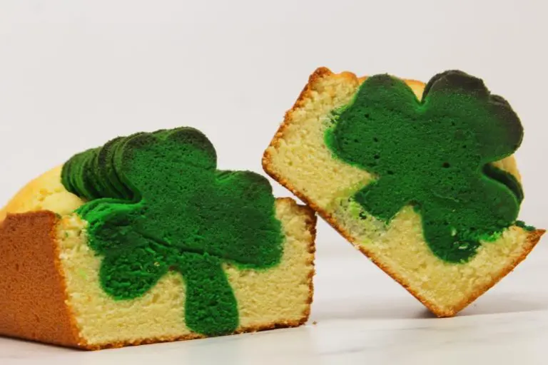 St. Patricks Day Pound Cake