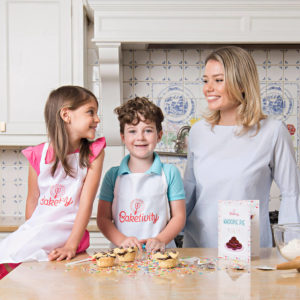 Kids Baketivity Apron With Chef Hat