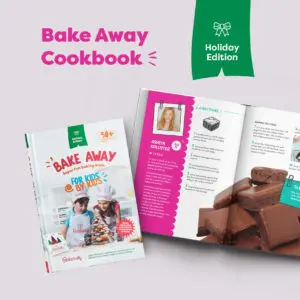 Bake Away Holiday Cookbook For Kids, By Kids