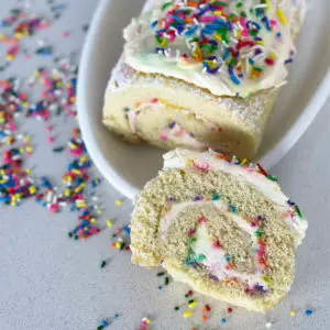 Confetti Swiss Roll Baking Kit