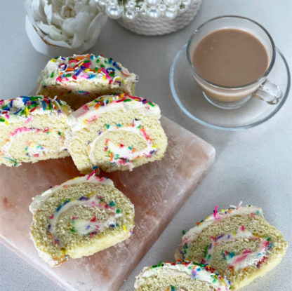 Confetti Swiss Roll Baking Kit