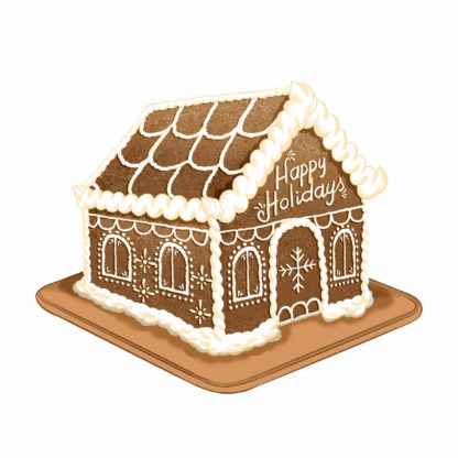 Gingerbread House Gift Box