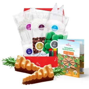 Springtime Brownie Carrots Baking Kit