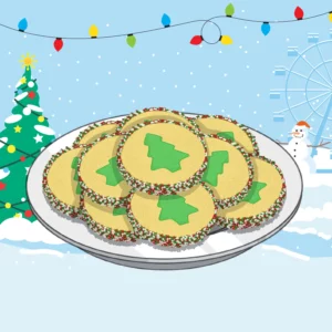 Christmas Tree Cookies