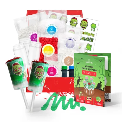 Zombie Push-Up Pops Baking Kit