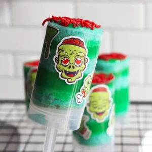 Zombie Push-Up Pops Baking Kit