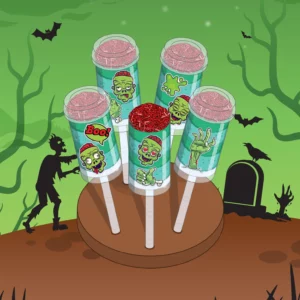 Zombie Push-Up Pops Baking Kit