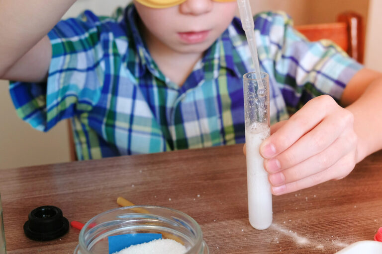 Experiments on chemistry at home