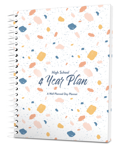 Well Planned Day: High School 4 Year Plan (2025-2029) - Venetian