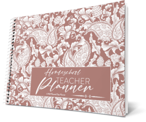Well Planned Day: Homeschool Planner - Wild Rose Landscape (5-6 Students)