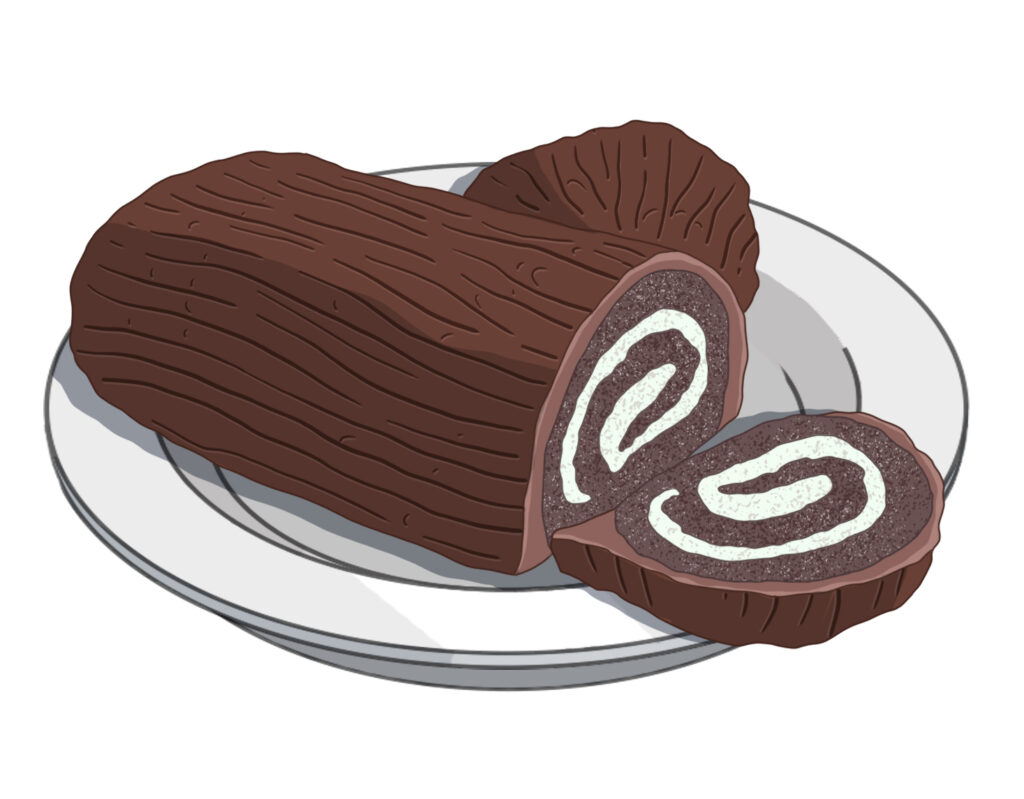 find-a-kit-Woodland Log Cake